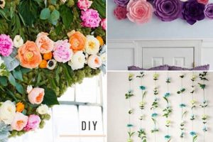 Easy DIY Flower Wall Decor: Create Stunning Backdrops The DIY Hub: Creative Crafts, Repairs & Life Hacks Easy DIY Flower Wall Decor: Create Stunning Backdrops | The DIY Hub: Creative Crafts, Repairs & Life Hacks