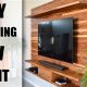 Easy DIY TV Wall Ideas + Mount Like A Pro! | The DIY Hub: Creative Crafts, Repairs & Life Hacks