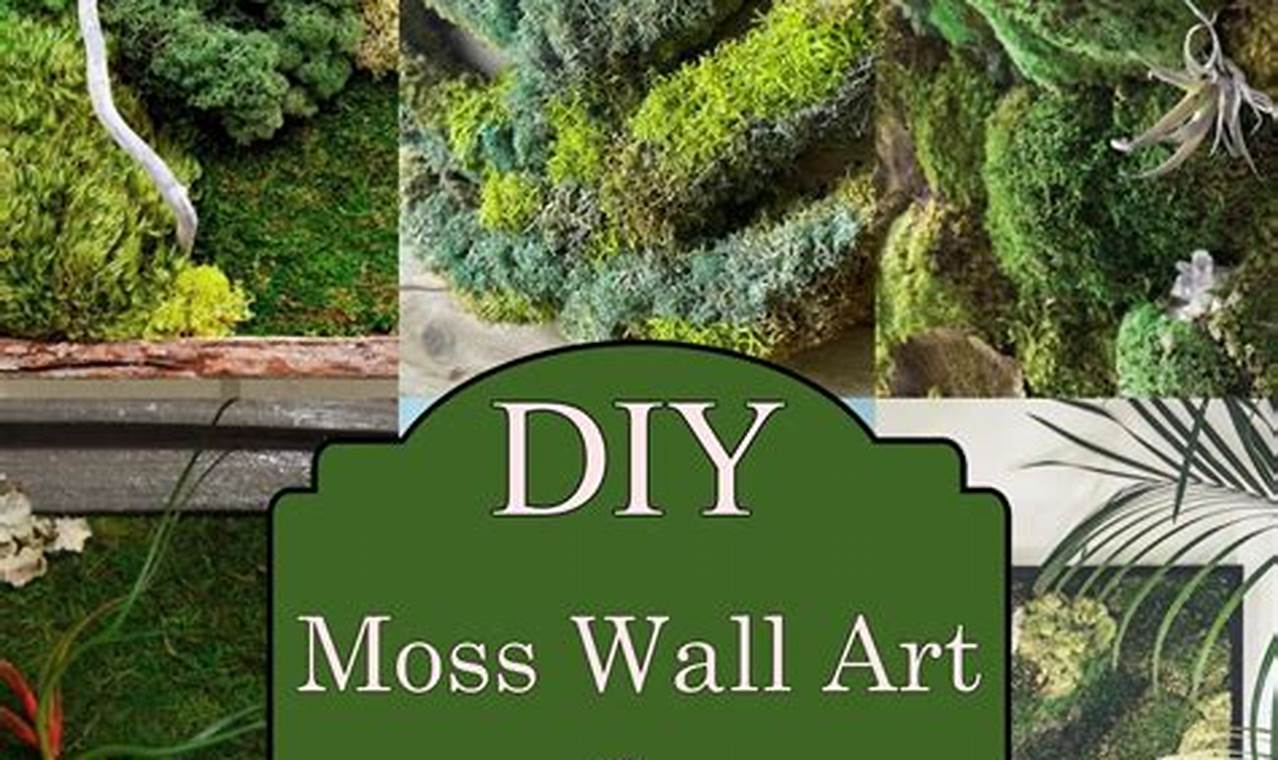 Easy Moss Wall Art DIY Ideas: Green Up Your Wall! The DIY Hub: Creative Crafts, Repairs & Life Hacks Easy Moss Wall Art DIY Ideas: Green Up Your Wall! | The DIY Hub: Creative Crafts, Repairs & Life Hacks