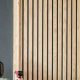DIY Vertical Wood Slat Wall: Easy Accent Wall Ideas | The DIY Hub: Creative Crafts, Repairs & Life Hacks