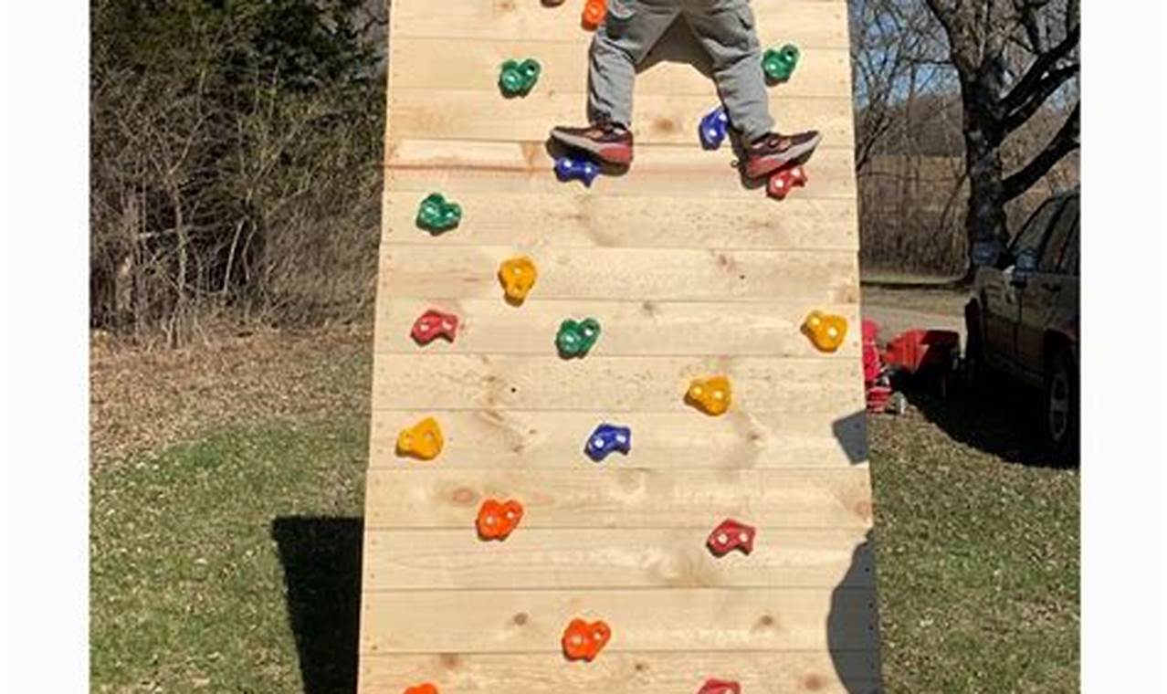 Build A Safe DIY Climbing Wall for Kids: Plans & Fun! The DIY Hub: Creative Crafts, Repairs & Life Hacks Build A Safe DIY Climbing Wall for Kids: Plans & Fun! | The DIY Hub: Creative Crafts, Repairs & Life Hacks