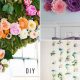 Easy DIY Flower Wall Ideas: Floral Wall Decor | The DIY Hub: Creative Crafts, Repairs & Life Hacks