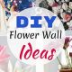 Effortless Flower Wall DIY: Decorate Your Space Now! | The DIY Hub: Creative Crafts, Repairs & Life Hacks