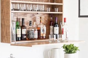Easy DIY Wall Bar Ideas: Build Your Dream Wall Bar! The DIY Hub: Creative Crafts, Repairs & Life Hacks Easy DIY Wall Bar Ideas: Build Your Dream Wall Bar! | The DIY Hub: Creative Crafts, Repairs & Life Hacks