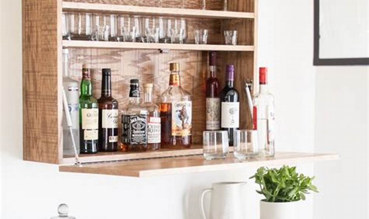 Easy DIY Wall Bar Ideas: Build Your Dream Wall Bar! The DIY Hub: Creative Crafts, Repairs & Life Hacks Easy DIY Wall Bar Ideas: Build Your Dream Wall Bar! | The DIY Hub: Creative Crafts, Repairs & Life Hacks