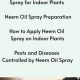 Easy DIY Neem Oil Spray for Plants: Natural Pest Control | The DIY Hub: Creative Crafts, Repairs & Life Hacks