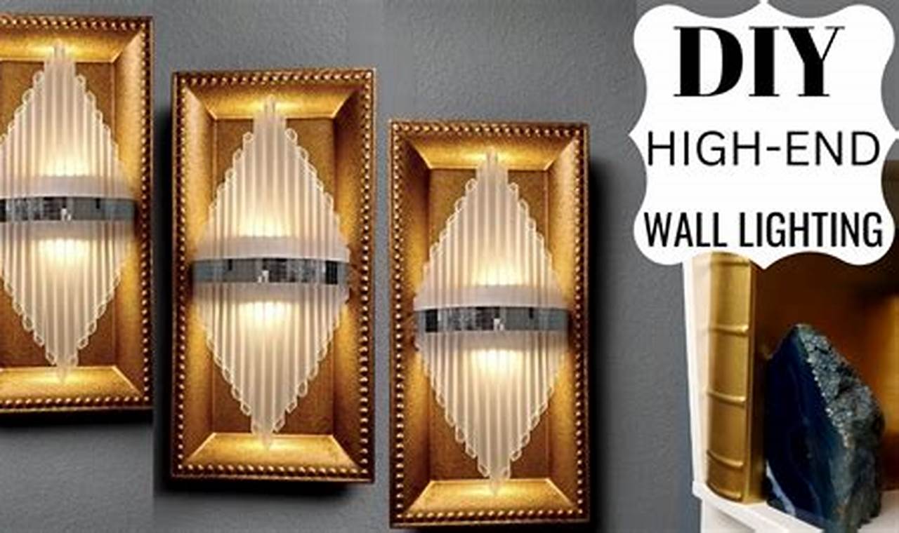 Easy DIY Wall Sconces: Light Up Your Space! The DIY Hub: Creative Crafts, Repairs & Life Hacks Easy DIY Wall Sconces: Light Up Your Space! | The DIY Hub: Creative Crafts, Repairs & Life Hacks