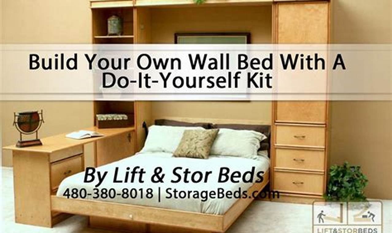 Space-Saving DIY Wall Bed Kit: Build Your Own! The DIY Hub: Creative Crafts, Repairs & Life Hacks Space-Saving DIY Wall Bed Kit: Build Your Own! | The DIY Hub: Creative Crafts, Repairs & Life Hacks