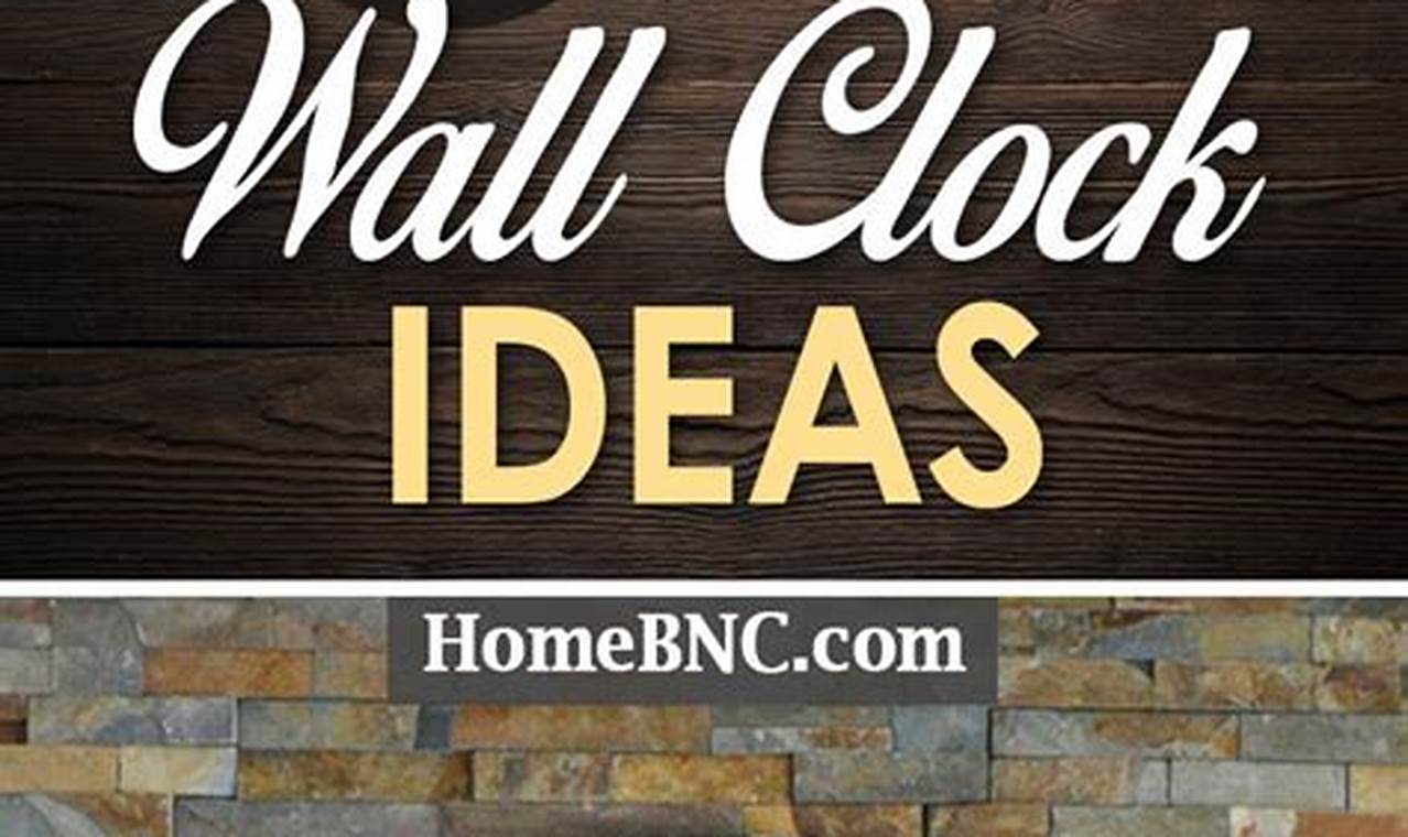 Easy Wall DIY Clock Ideas: Style Your Wall Clock Today! | The DIY Hub: Creative Crafts, Repairs & Life Hacks