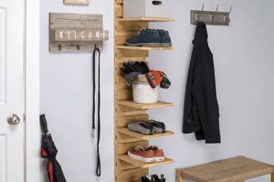 Mount It! DIY Shoe Rack on Wall: Style & Space | The DIY Hub: Creative Crafts, Repairs & Life Hacks