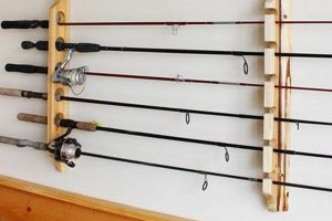 Build a DIY Fishing Rod Wall Rack: Wall Storage! | The DIY Hub: Creative Crafts, Repairs & Life Hacks