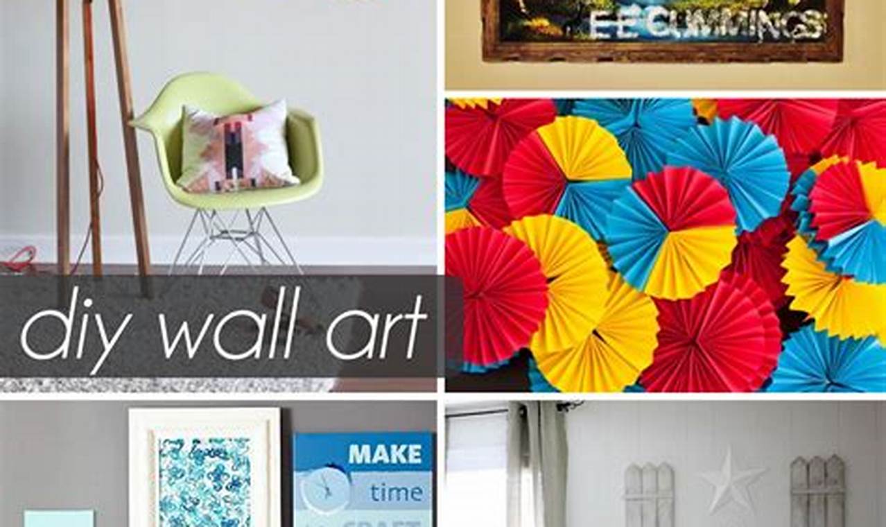 Easy DIY Wall Decor Ideas: Transform Your Walls! | The DIY Hub: Creative Crafts, Repairs & Life Hacks