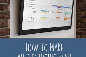 Build Your Own DIY Digital Wall Calendar (Easy Guide!) | The DIY Hub: Creative Crafts, Repairs & Life Hacks