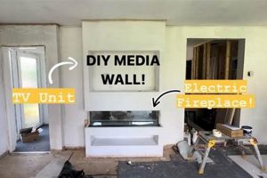 Easy DIY Media Wall Ideas: Build Your Dream TV Wall! | The DIY Hub: Creative Crafts, Repairs & Life Hacks