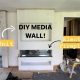 Easy DIY Media Wall Ideas: Build Your Dream TV Wall! | The DIY Hub: Creative Crafts, Repairs & Life Hacks