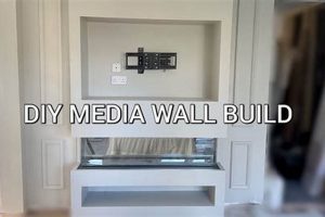 Build Your Dream: Media Wall DIY Ideas & Tips | The DIY Hub: Creative Crafts, Repairs & Life Hacks