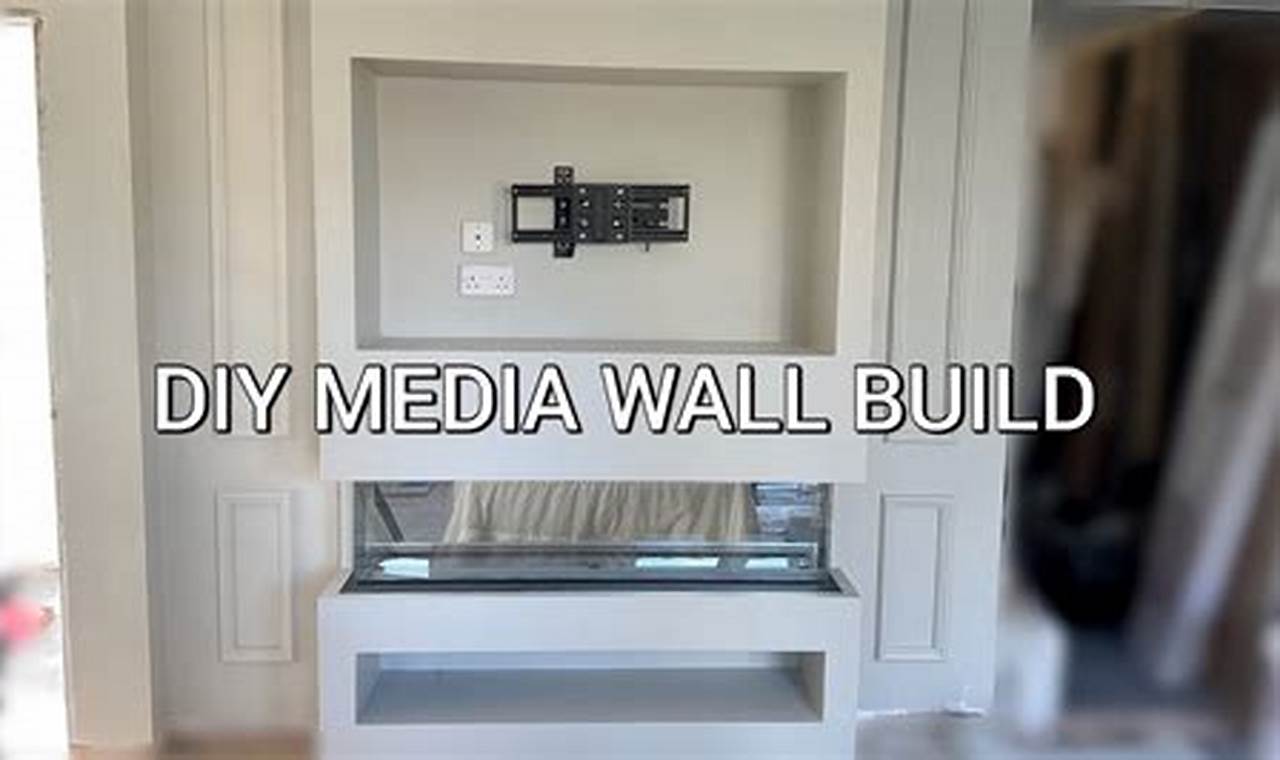 Build Your Dream: Media Wall DIY Ideas & Tips | The DIY Hub: Creative Crafts, Repairs & Life Hacks