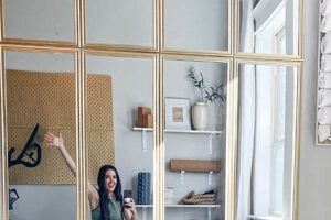 Easy Mirror Wall DIY Ideas: Transform Your Wall! | The DIY Hub: Creative Crafts, Repairs & Life Hacks