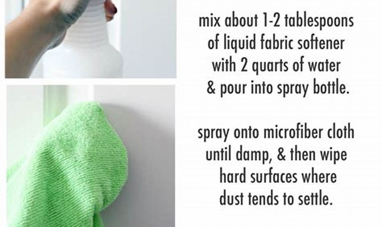 DIY Guide: Dust Repellent Spray DIY Secrets Revealed!
