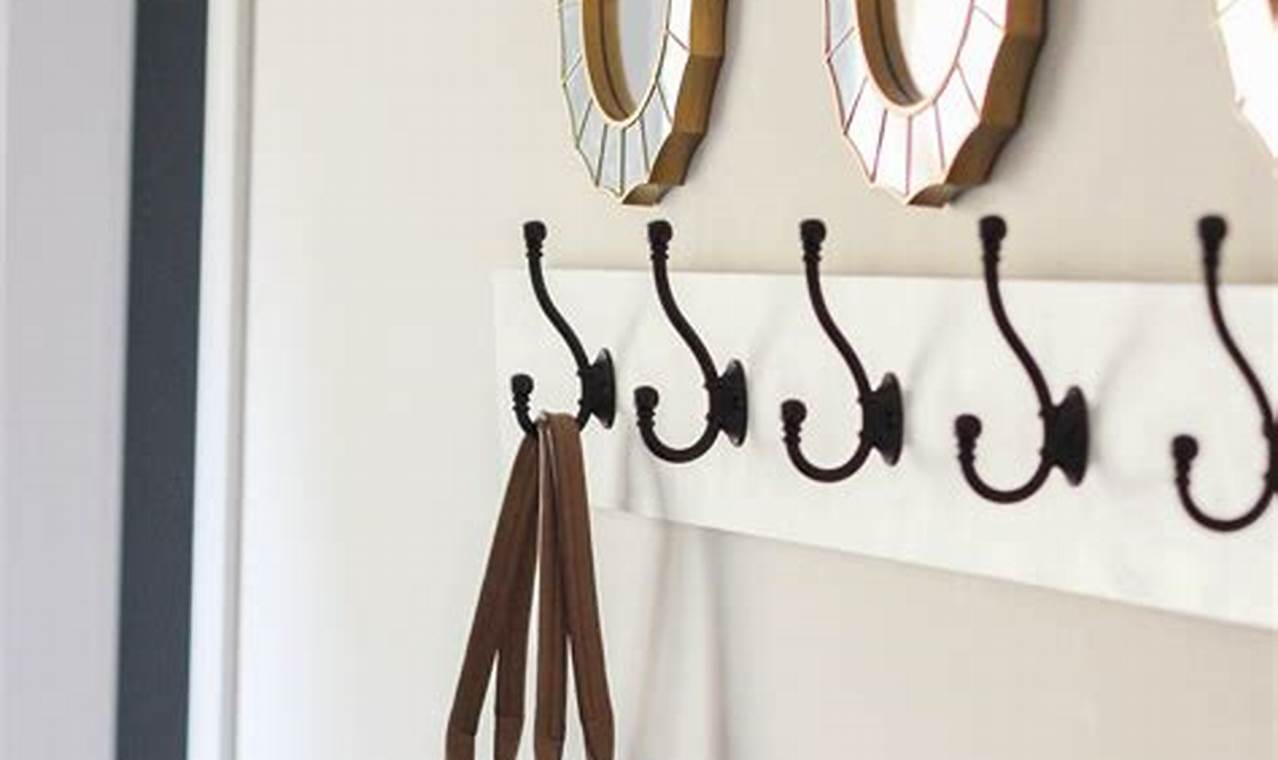 Easy DIY Wall Coat Rack Ideas: Style Your Wall! | The DIY Hub: Creative Crafts, Repairs & Life Hacks