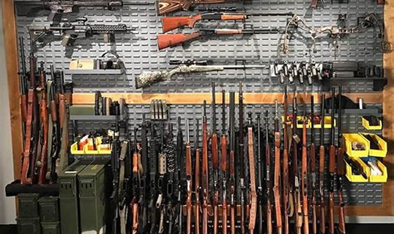 Build a DIY Gun Wall: Secure & Stylish Display | The DIY Hub: Creative Crafts, Repairs & Life Hacks