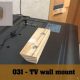 Easy DIY Television Wall Mount: Save on Wall! | The DIY Hub: Creative Crafts, Repairs & Life Hacks