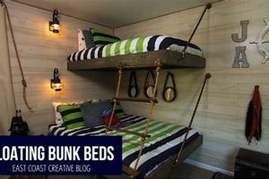 DIY Floating Bunk Beds: Build Your Own Amazing Space Saver The DIY Hub: Creative Crafts, Repairs & Life Hacks DIY Floating Bunk Beds: Build Your Own Amazing Space Saver | The DIY Hub: Creative Crafts, Repairs & Life Hacks