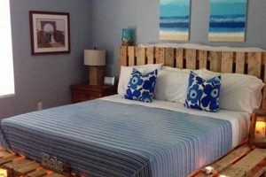 Easy DIY Pallet Bed Ideas: Build Your Dream Bed! | The DIY Hub: Creative Crafts, Repairs & Life Hacks