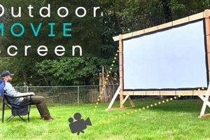 Easy DIY Outdoor Projector Screen Ideas: Backyard Cinema The DIY Hub: Creative Crafts, Repairs & Life Hacks Easy DIY Outdoor Projector Screen Ideas: Backyard Cinema | The DIY Hub: Creative Crafts, Repairs & Life Hacks