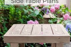 Easy DIY Outdoor Side Table Plans + Ideas The DIY Hub: Creative Crafts, Repairs & Life Hacks Easy DIY Outdoor Side Table Plans + Ideas | The DIY Hub: Creative Crafts, Repairs & Life Hacks