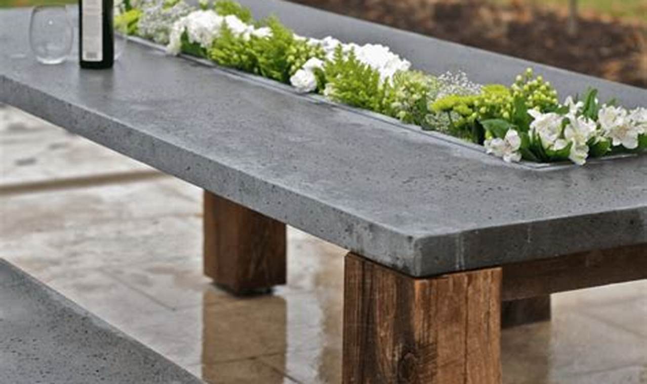 Easy DIY Outdoor Table Top Ideas: Build It Now!