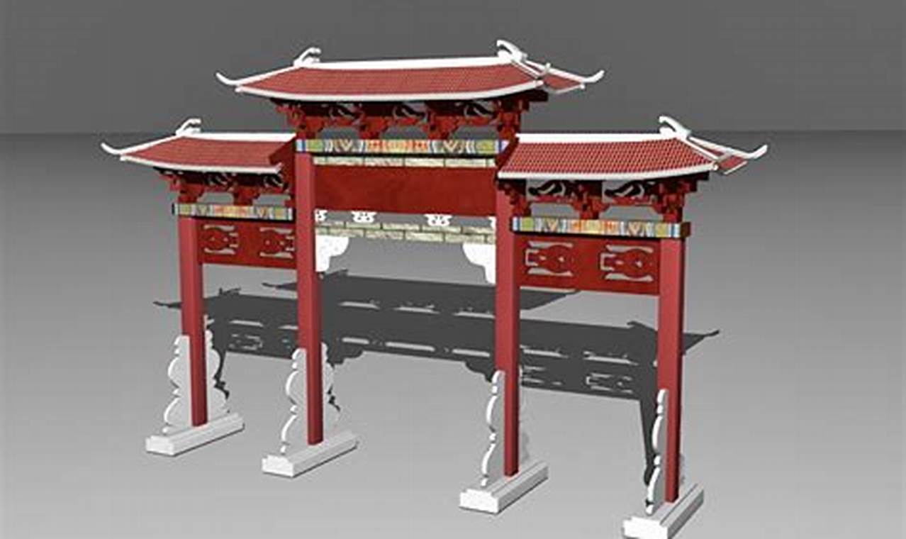 DIY Outdoor Paifang: Build a Chinese Memorial Gate Today!