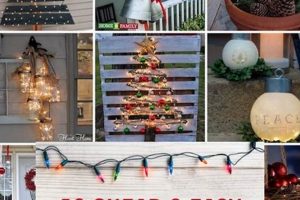 Easy DIY Xmas Decorations Outdoors Ideas on a Budget! The DIY Hub: Creative Crafts, Repairs & Life Hacks Easy DIY Xmas Decorations Outdoors Ideas on a Budget! | The DIY Hub: Creative Crafts, Repairs & Life Hacks