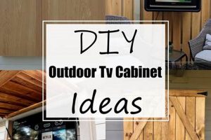 Build a Cool DIY Outdoor TV Cabinet + Plans & Tips The DIY Hub: Creative Crafts, Repairs & Life Hacks Build a Cool DIY Outdoor TV Cabinet + Plans & Tips | The DIY Hub: Creative Crafts, Repairs & Life Hacks