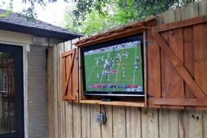 DIY Outdoor TV Enclosure: Build Your Weatherproof Oasis! The DIY Hub: Creative Crafts, Repairs & Life Hacks DIY Outdoor TV Enclosure: Build Your Weatherproof Oasis! | The DIY Hub: Creative Crafts, Repairs & Life Hacks
