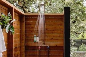 Easy Outdoor Shower DIY Ideas on a Budget | The DIY Hub: Creative Crafts, Repairs & Life Hacks