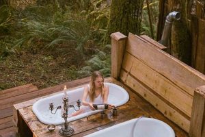Rustic DIY Outdoor Bathtub Oasis: Plans & Ideas | The DIY Hub: Creative Crafts, Repairs & Life Hacks