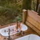Rustic DIY Outdoor Bathtub Oasis: Plans & Ideas | The DIY Hub: Creative Crafts, Repairs & Life Hacks