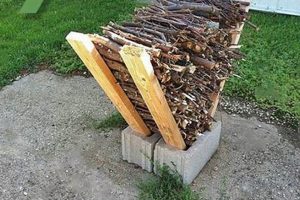 Build Your Own DIY Wood Rack Outdoor [Easy Guide] | The DIY Hub: Creative Crafts, Repairs & Life Hacks