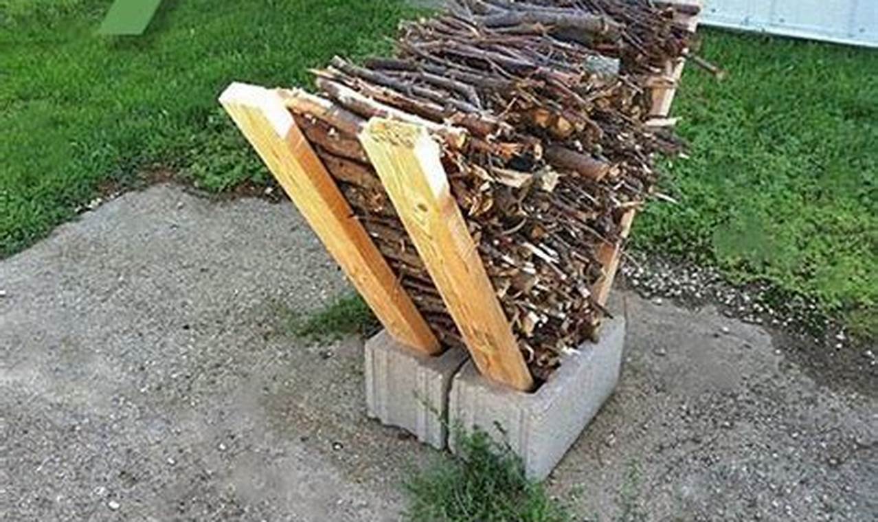 Build Your Own DIY Wood Rack Outdoor [Easy Guide]