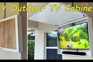 DIY Outdoor TV Enclosure: Build Yours Today! | The DIY Hub: Creative Crafts, Repairs & Life Hacks