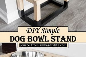 DIY Dog Bowl Stand: Build Your Own [Easy Plans] | The DIY Hub: Creative Crafts, Repairs & Life Hacks