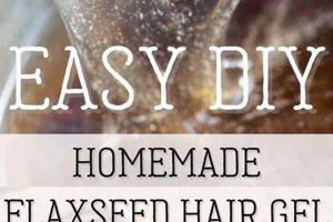 Easy DIY Flaxseed Hair Gel Recipe + Styling Tips! The DIY Hub: Creative Crafts, Repairs & Life Hacks Easy DIY Flaxseed Hair Gel Recipe + Styling Tips! | The DIY Hub: Creative Crafts, Repairs & Life Hacks