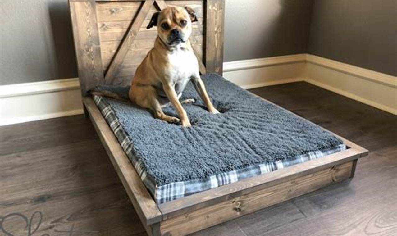 Build-It Better: DIY Dog Bed Wooden Projects & Plans!