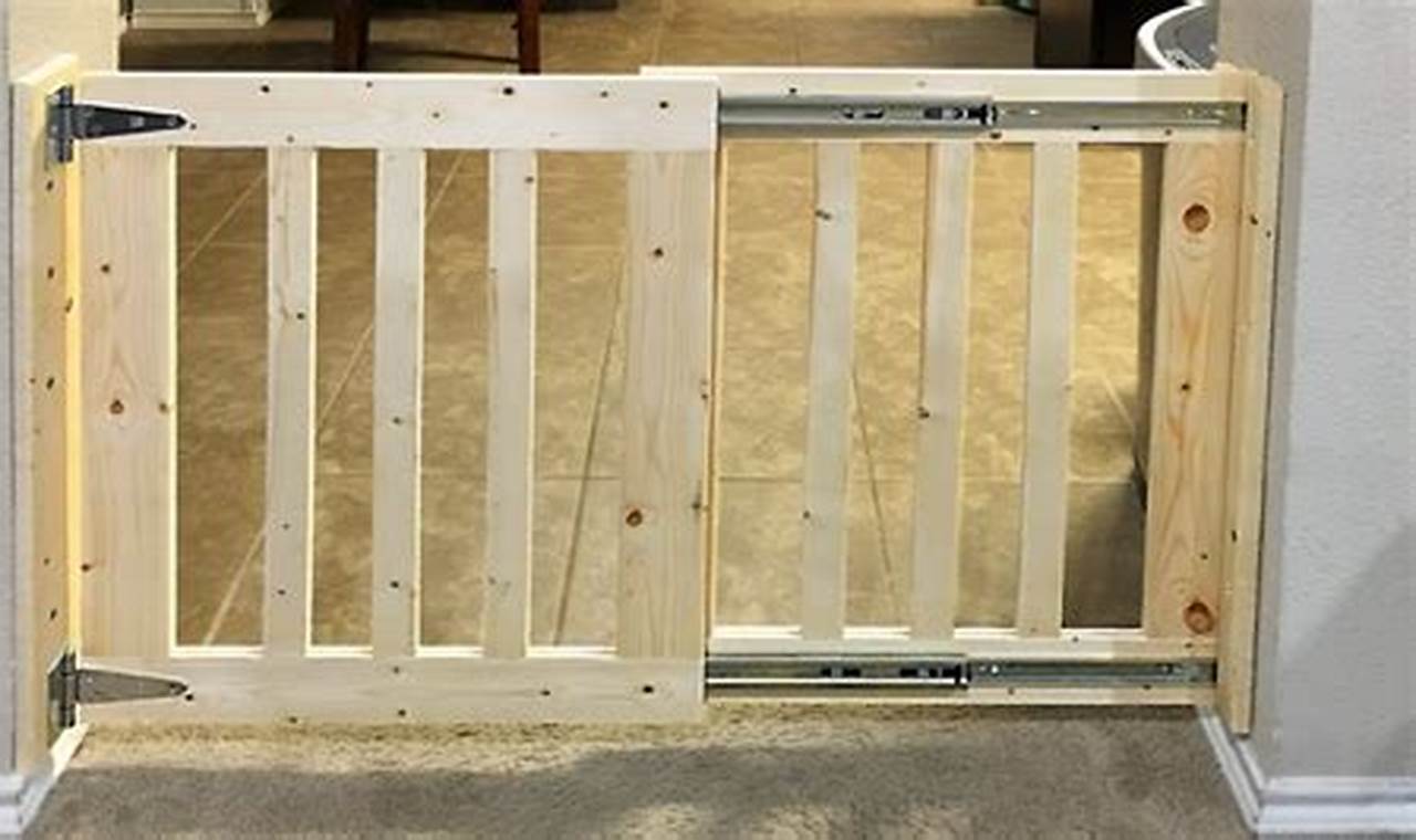 Build a Safe Sliding Dog Gate DIY [Easy Steps!]