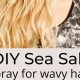 Easy DIY Salt Spray for Hair: Beach Waves at Home! | The DIY Hub: Creative Crafts, Repairs & Life Hacks