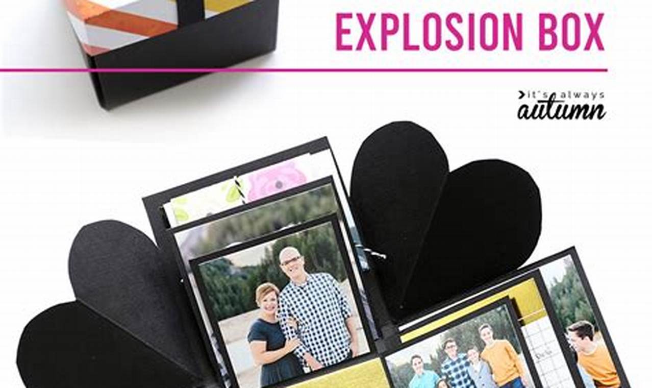 Surprise Inside! Explosion Gift Box DIY Ideas & More