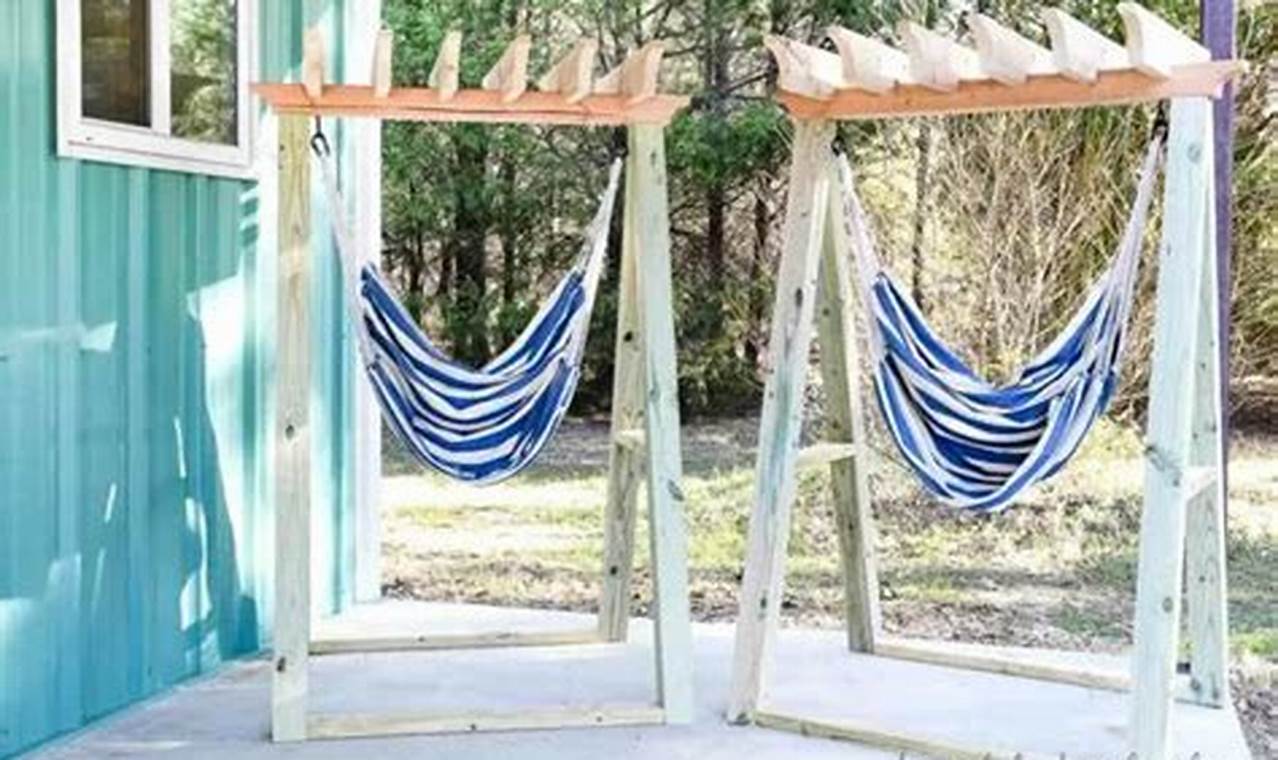 Hammock Chair Stand Diynull