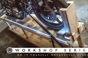 Build a Better Motorcycle Stand: DIY Plans & Ideas The DIY Hub: Creative Crafts, Repairs & Life Hacks Build a Better Motorcycle Stand: DIY Plans & Ideas | The DIY Hub: Creative Crafts, Repairs & Life Hacks