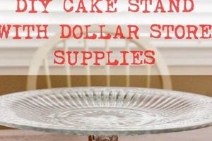 DIY Decor: Dollar Store DIY Cake Stand Ideas on Budget The DIY Hub: Creative Crafts, Repairs & Life Hacks DIY Decor: Dollar Store DIY Cake Stand Ideas on Budget | The DIY Hub: Creative Crafts, Repairs & Life Hacks